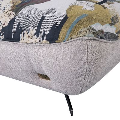 Lander Fabric Accent Chair - Pattern/White - With 5-Year Warranty